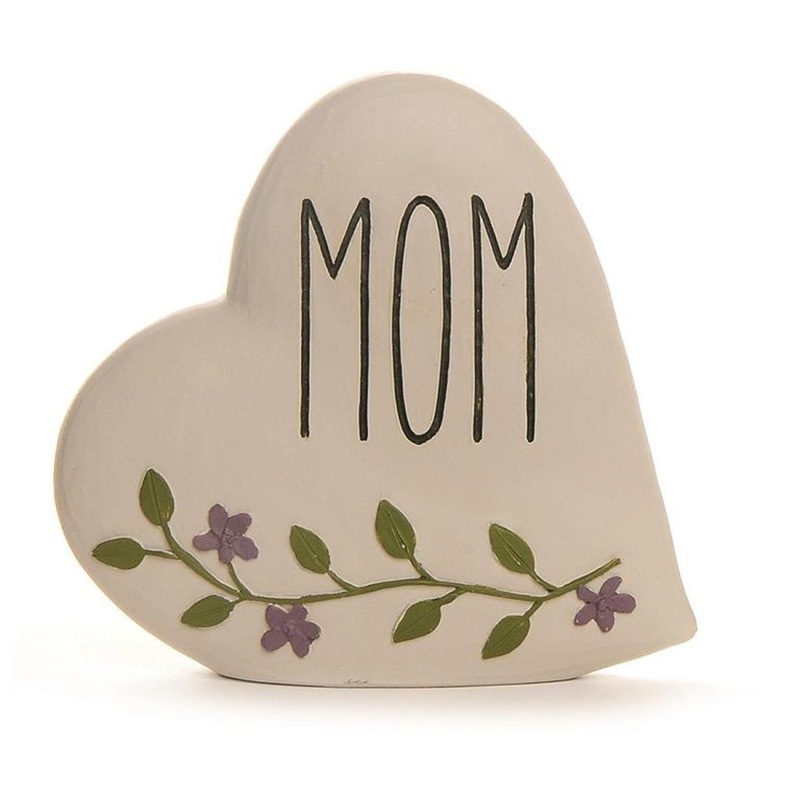 Mom Heart Plaque 221-13354