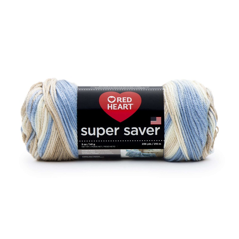 Super Saver Yarn Variegated Colors E300B