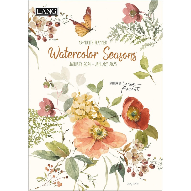 Watercolor Seasons 2024 Monthly Planner 24991012124
