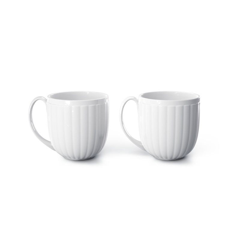 Bernadotte Cup With Handle, Porcelain, Set of 2