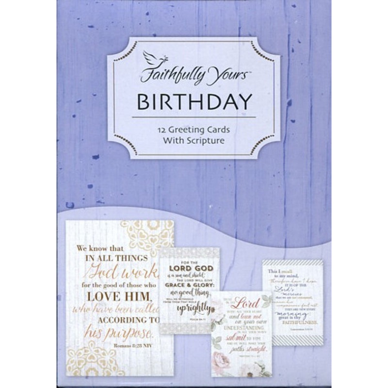 Boxed Cards Birthday Good & Faithful Servant 658-00344-000
