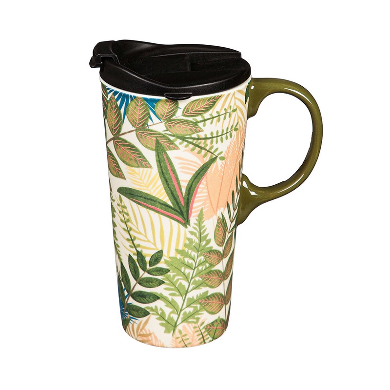 Jungle Life Ceramic Travel Cup 3CTC019647
