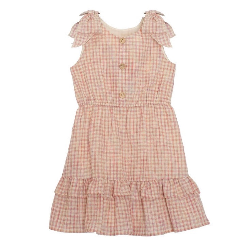 Pink Plaid Picnic Dress