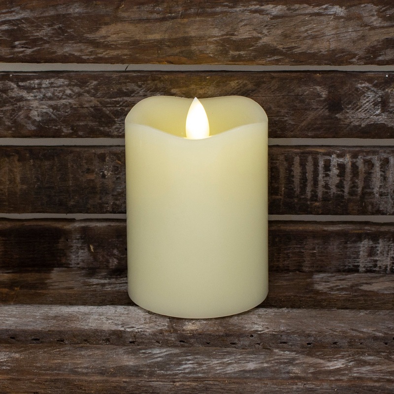 Serene LED Pillar Candle