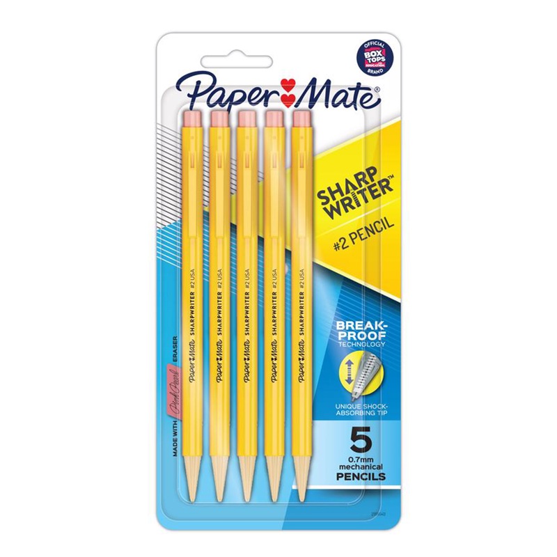 Sharp Writer #2 0.7 mm Mechanical Pencil 5 pk 2119640