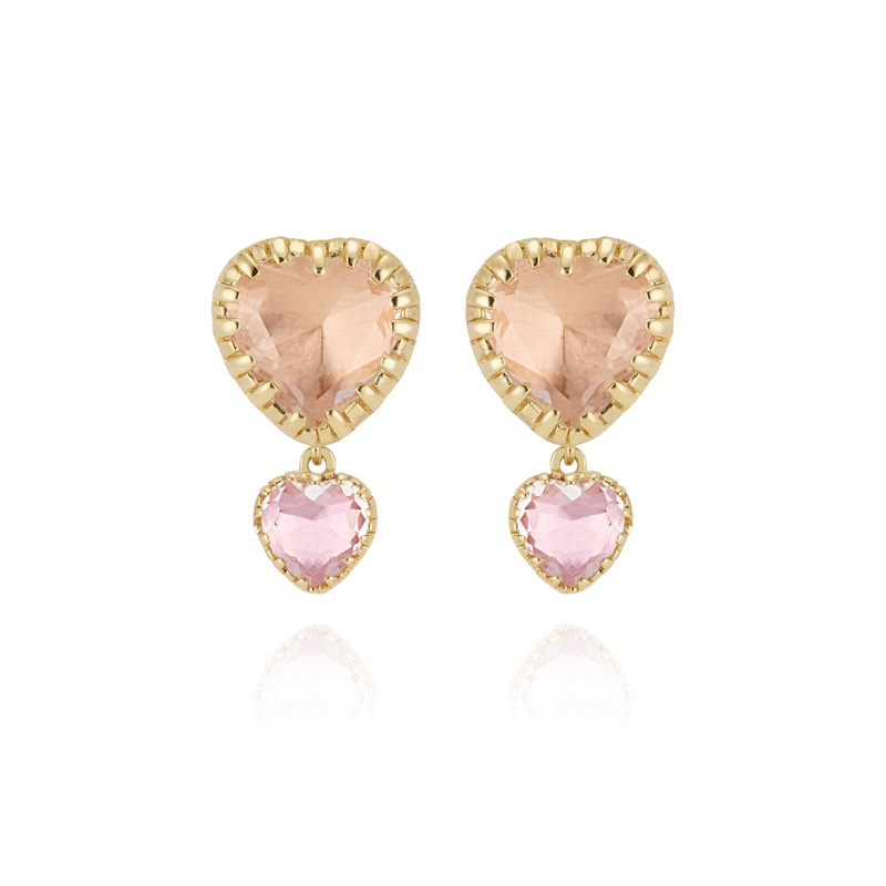 Valentina 'I Love NY' 2-Drop Emoji Earrings