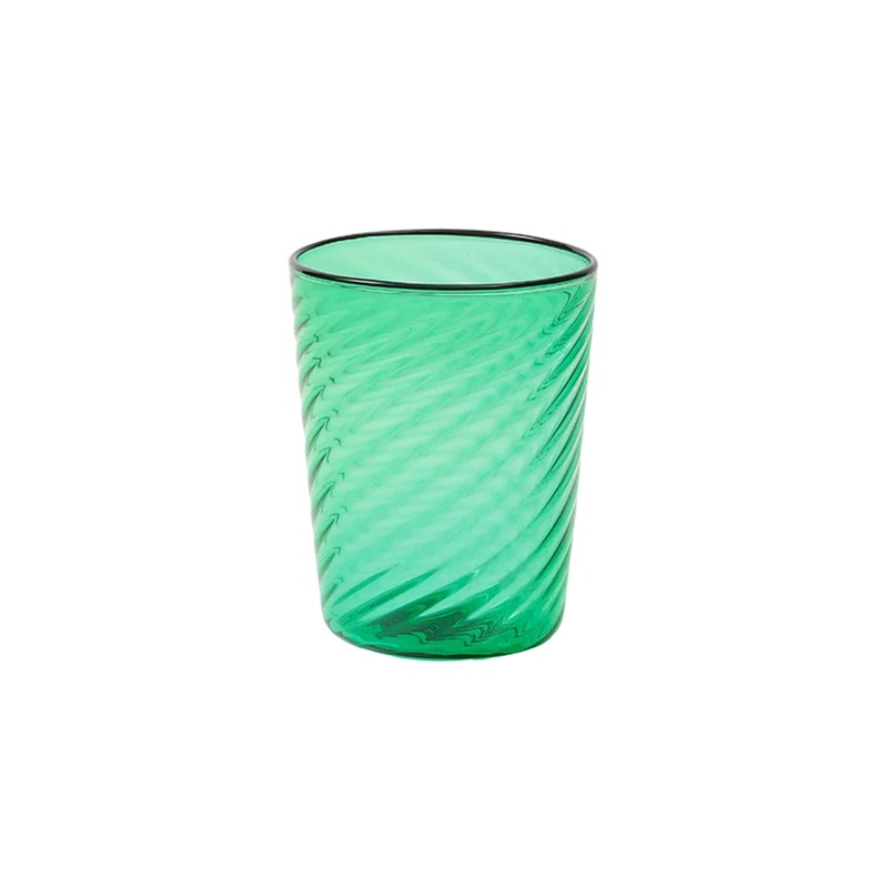Venezia Water Glass, Green