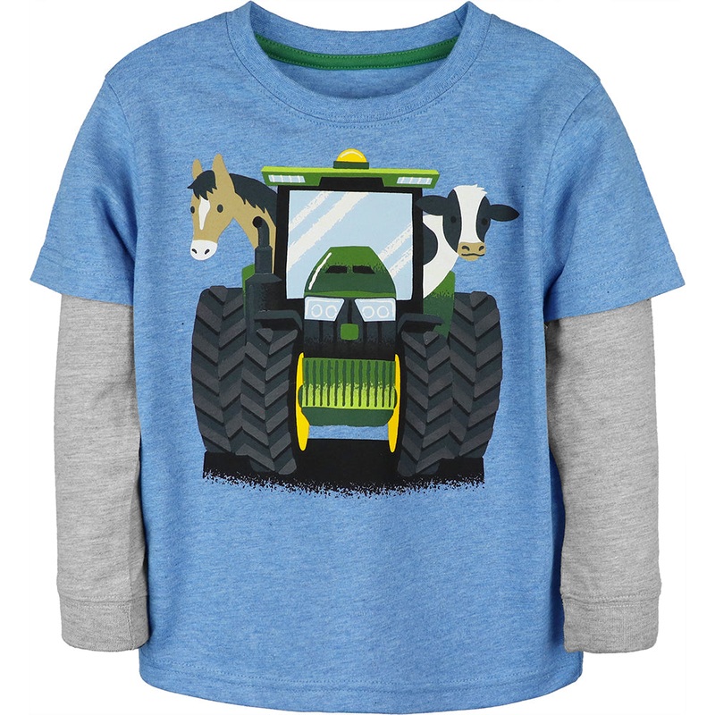 Boys' Long-Sleeve Who's Driving Tee J4T346BT