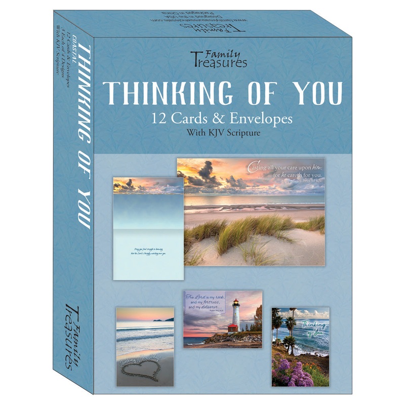 Coastal Thinking of You Boxed Cards FT22306