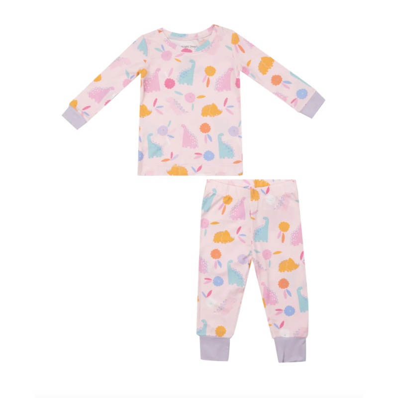 Floral Dinos - L/S Loungewear Set (FINAL SALE)