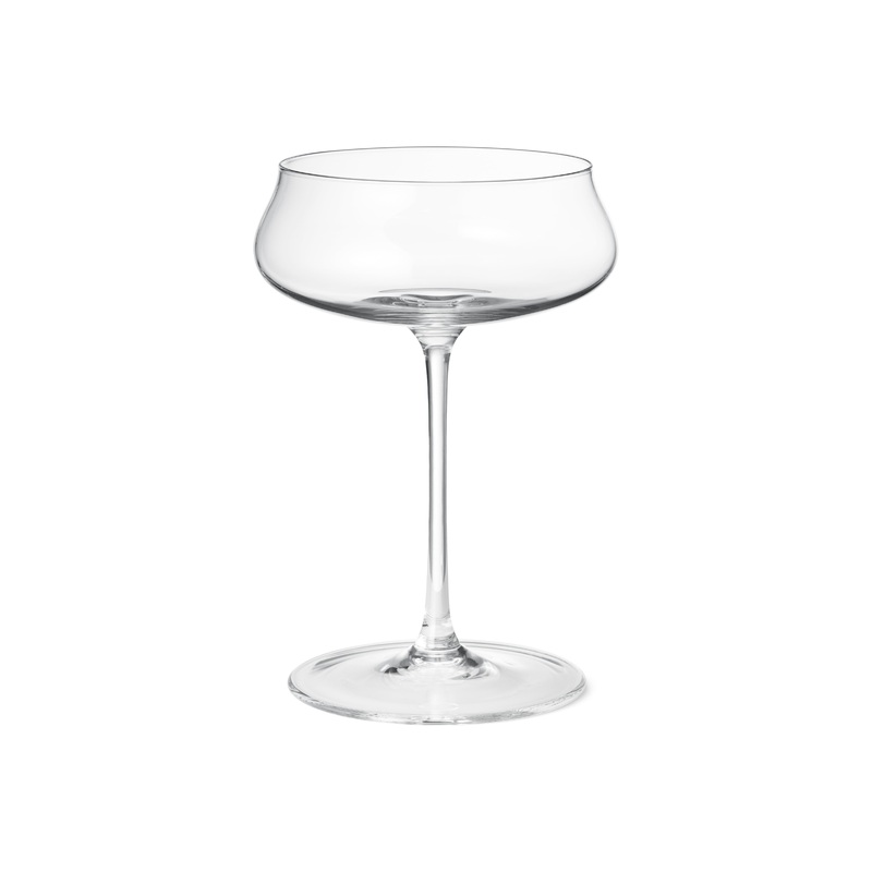 Sky Cocktail Coupe Glass Crystalline 25 Cl, Set of 2