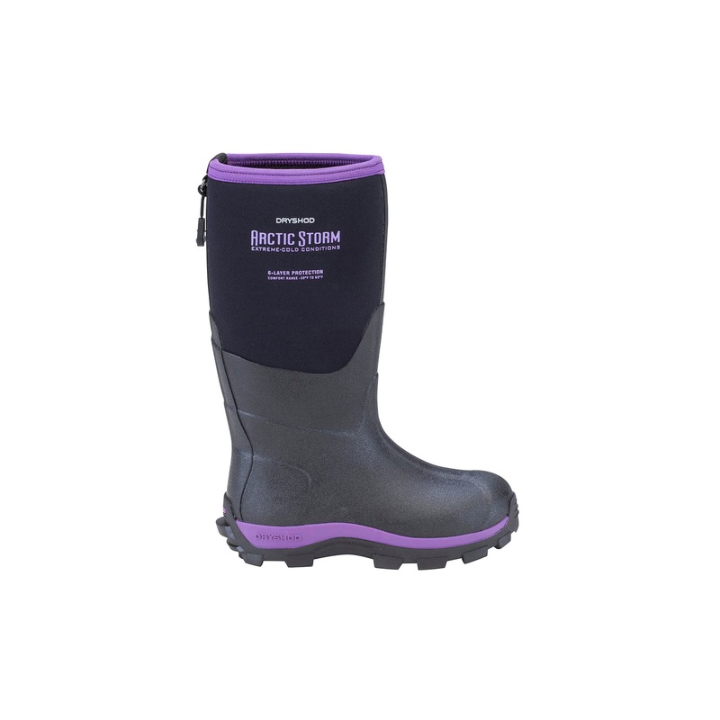 Youth Arctic Storm Purple Winter Boots ARS-KD-PP
