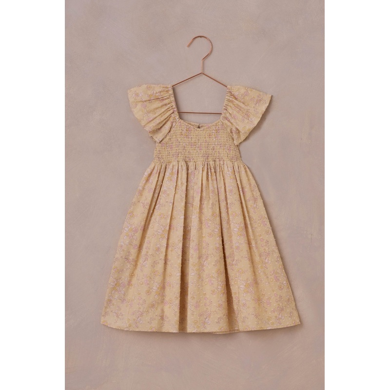 Hazel Dress - Lemon Floral