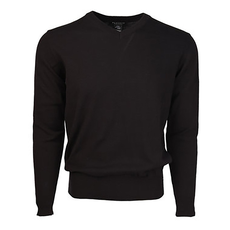 Men's Solid V-Neck Sweater 19451