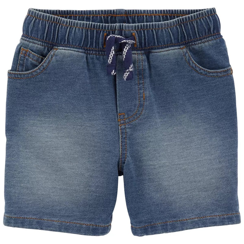 Toddler Boys' Pull-On Denim Shorts 2Q517110