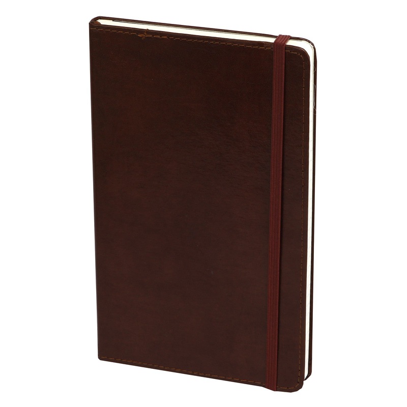 Brown Bonded Leather Journal - Ruled, 5 x 8 MJ5-4792