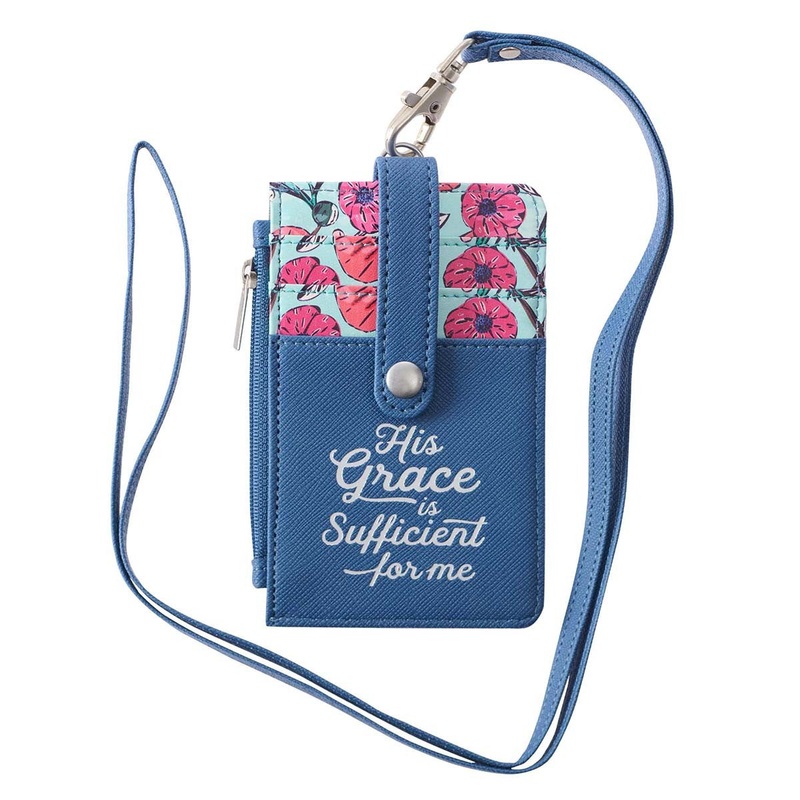 His Grace is Sufficient ID Card Holder IDH002