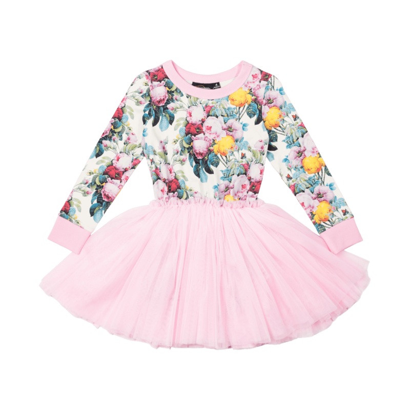 Rock your baby tallulah LS circus dress in multicolour