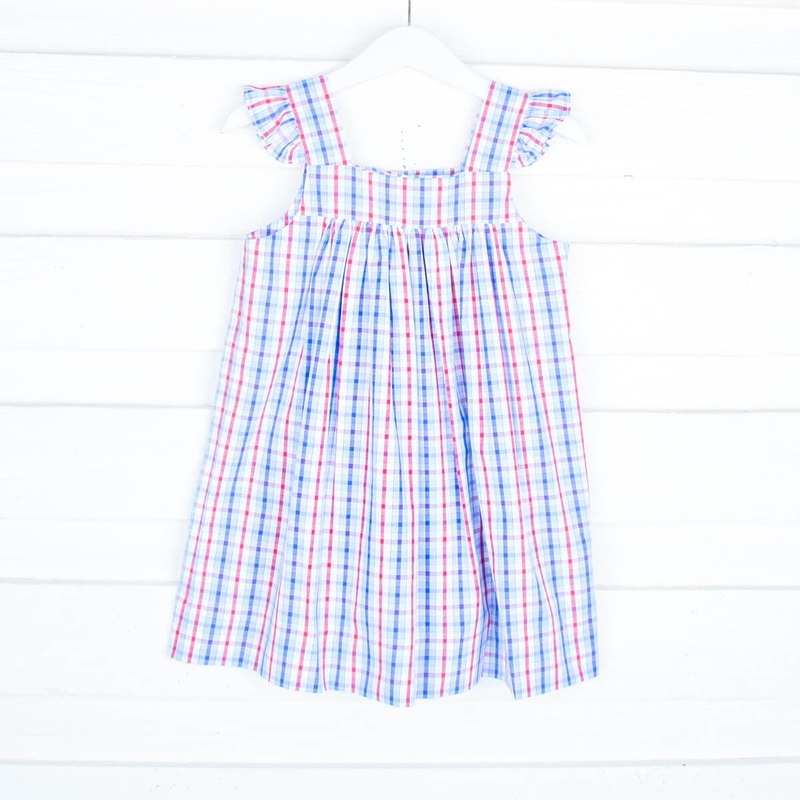 Americana Plaid Amy Dress