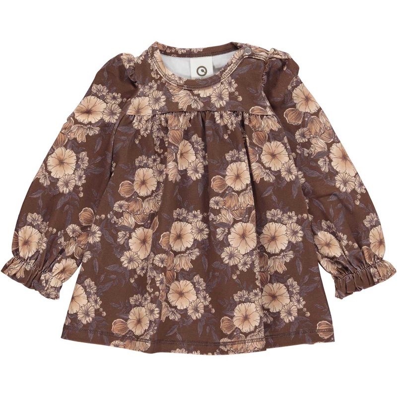 Baby Brown Floral Dress
