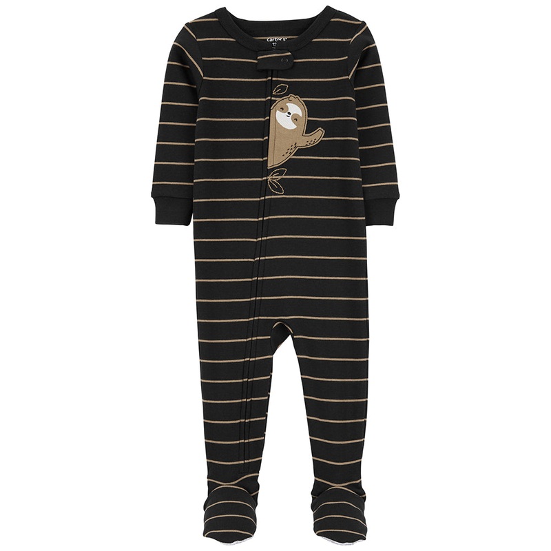 Boys' 1-Piece Sloth Footie Pajamas 1O582010