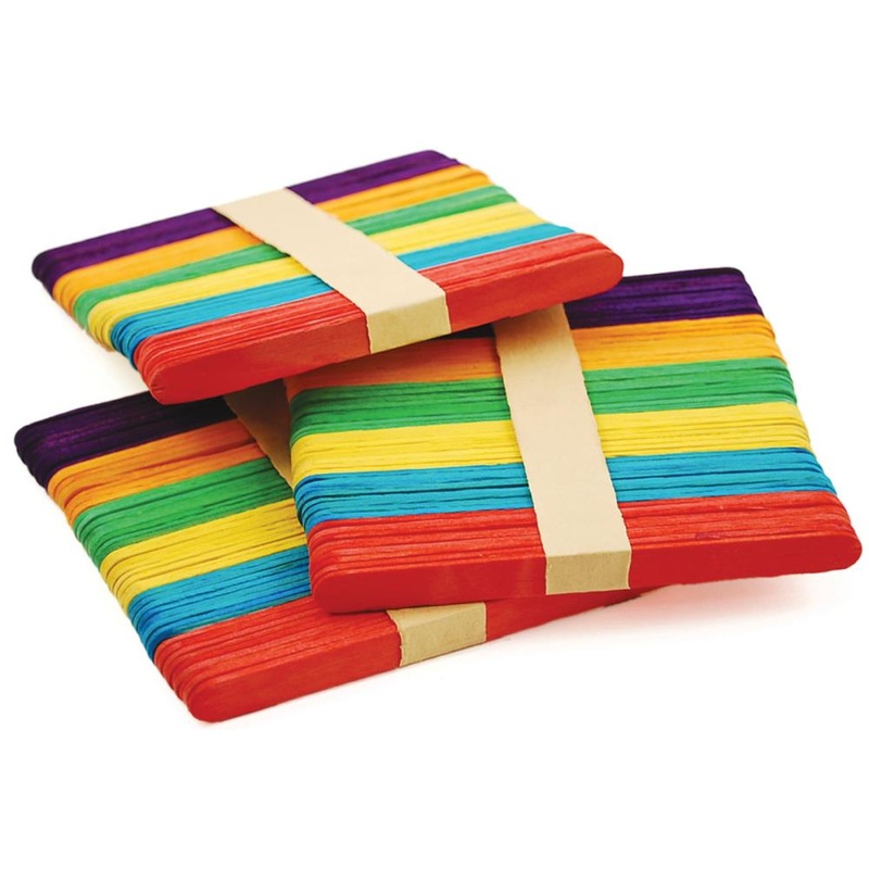 Colored Craft Sticks CW502