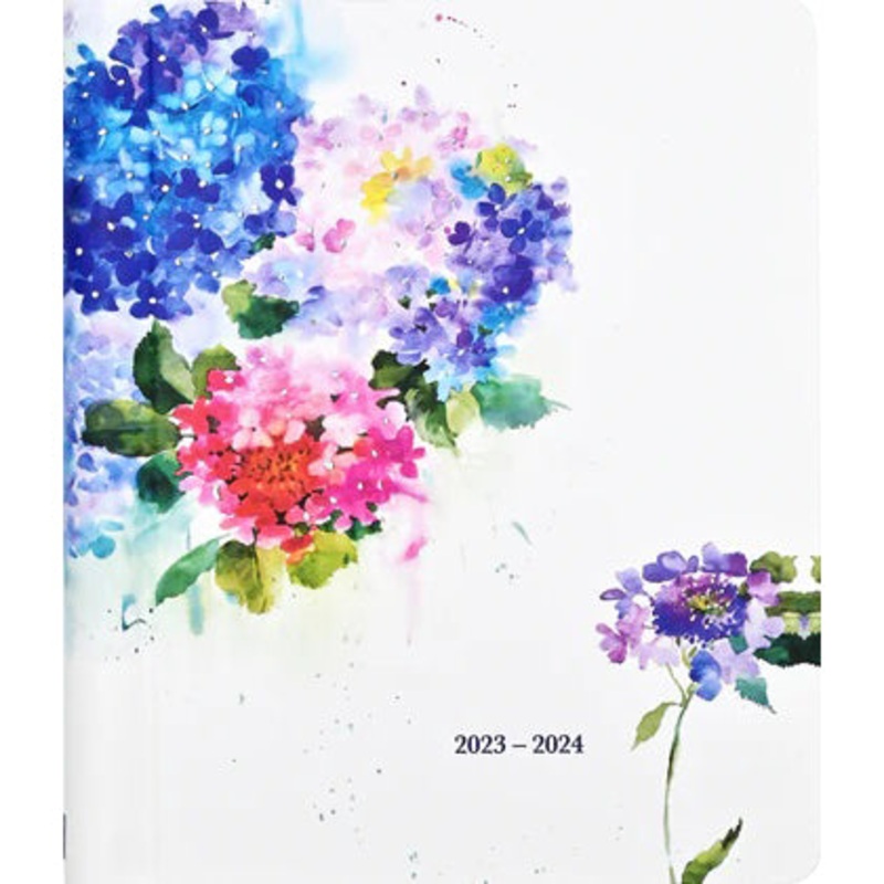2024 Hydrangeas Family Weekly Planner 339997