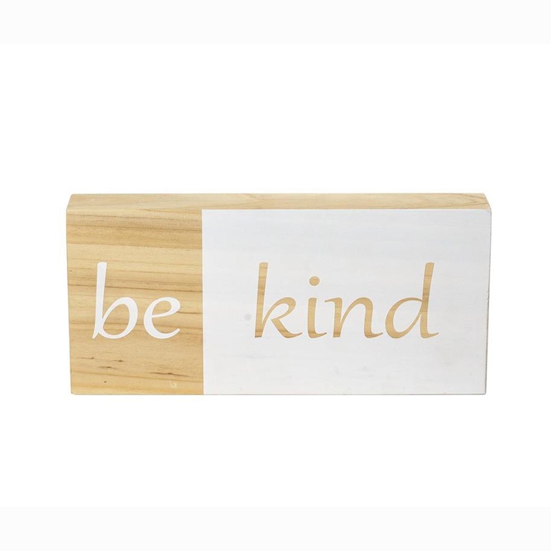 Be Kind Block Sign 2166-60711