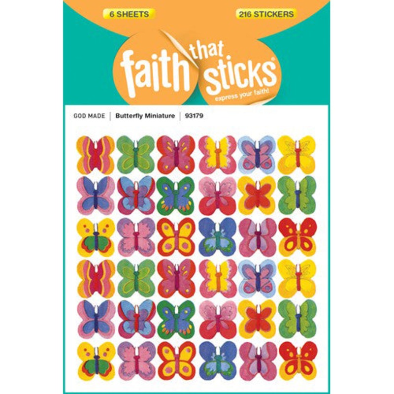 Butterfly Miniature Stickers 93179