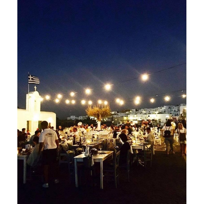 Dinner & Dancing in Paros