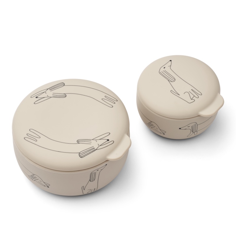 Liewood Eleanor Snack Box Set | Dog Sandy