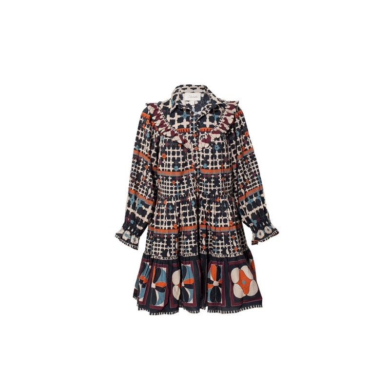 Lotte Mini Dress in Deco