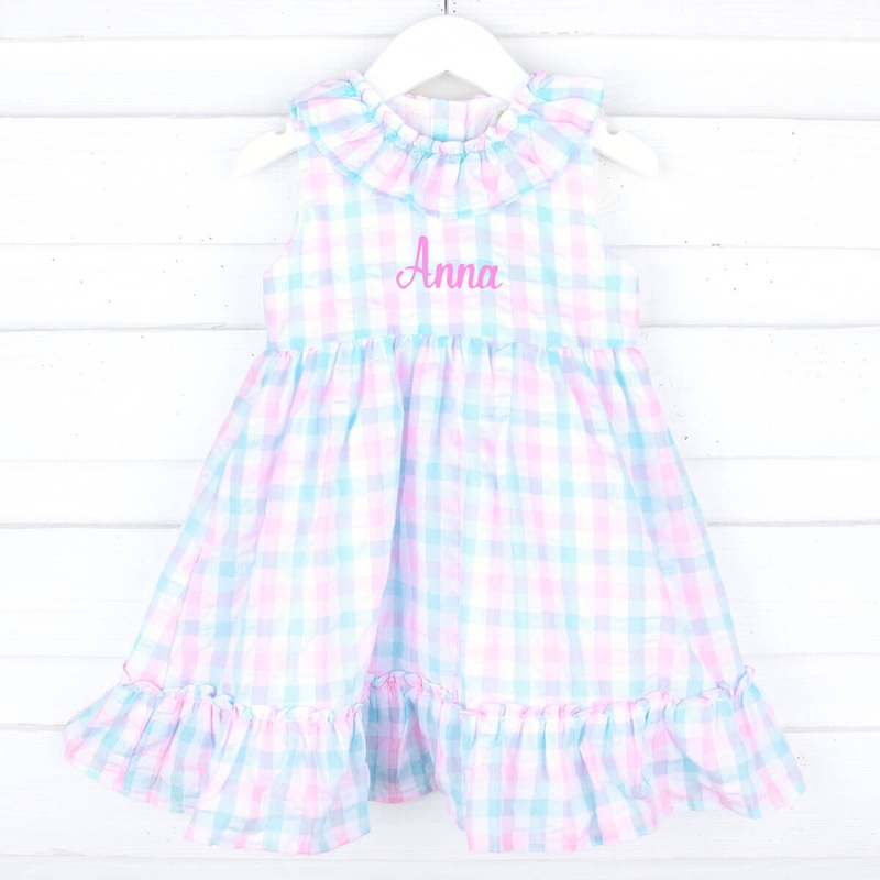 Spring Plaid Allison Dress