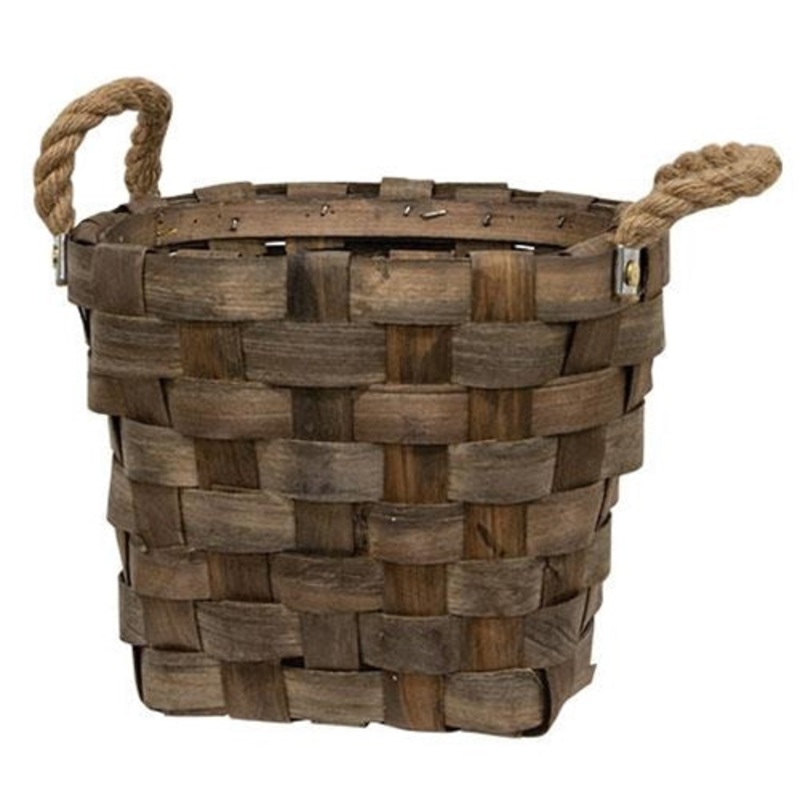 Tobacco Gathering Basket with Jute Handles GM10689