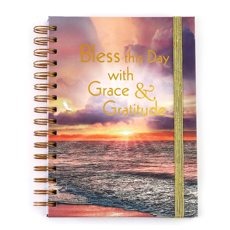Bless This Day Beach Spiral Journal MG8075A