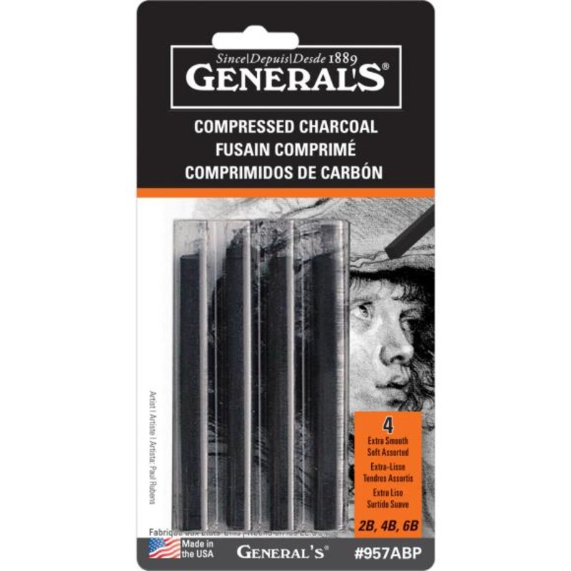 Compressed Charcoal Sticks 957ABP