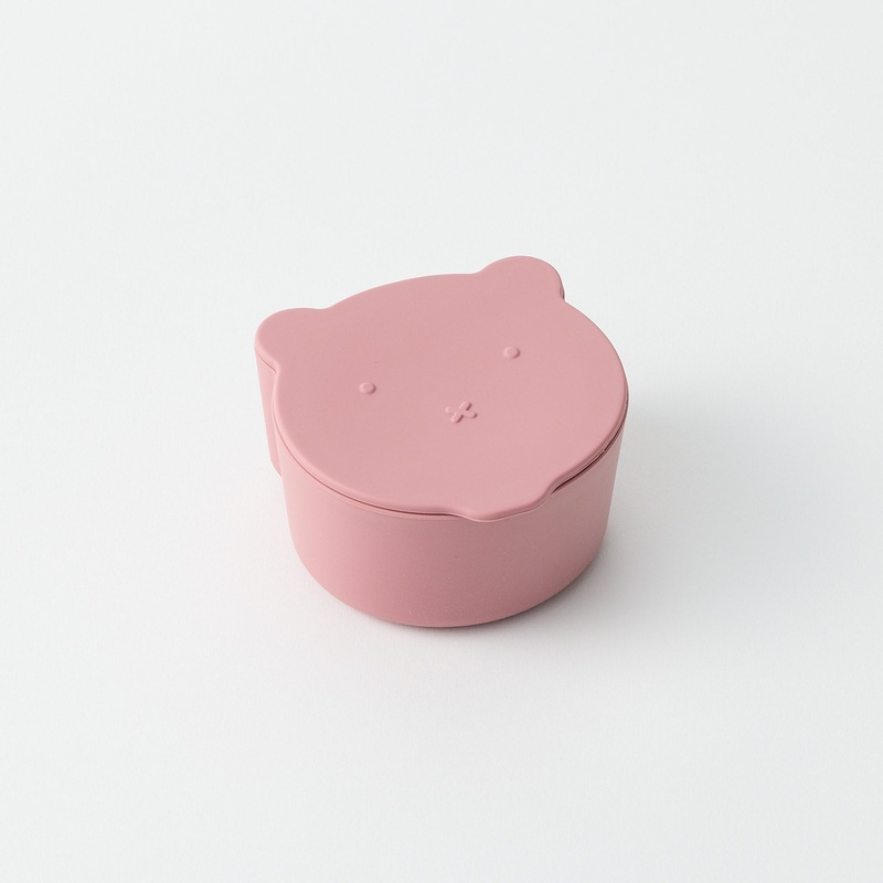 Mini Snack Box | Bear in Rose Pink