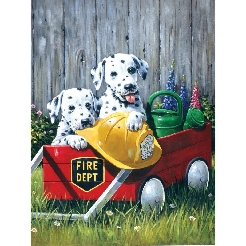 Paint By Numbers Fire Waggin PJS46