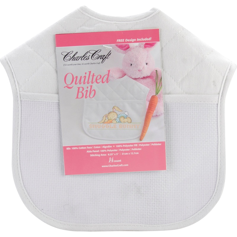 Quilted Cross Stitch Bib BB4992