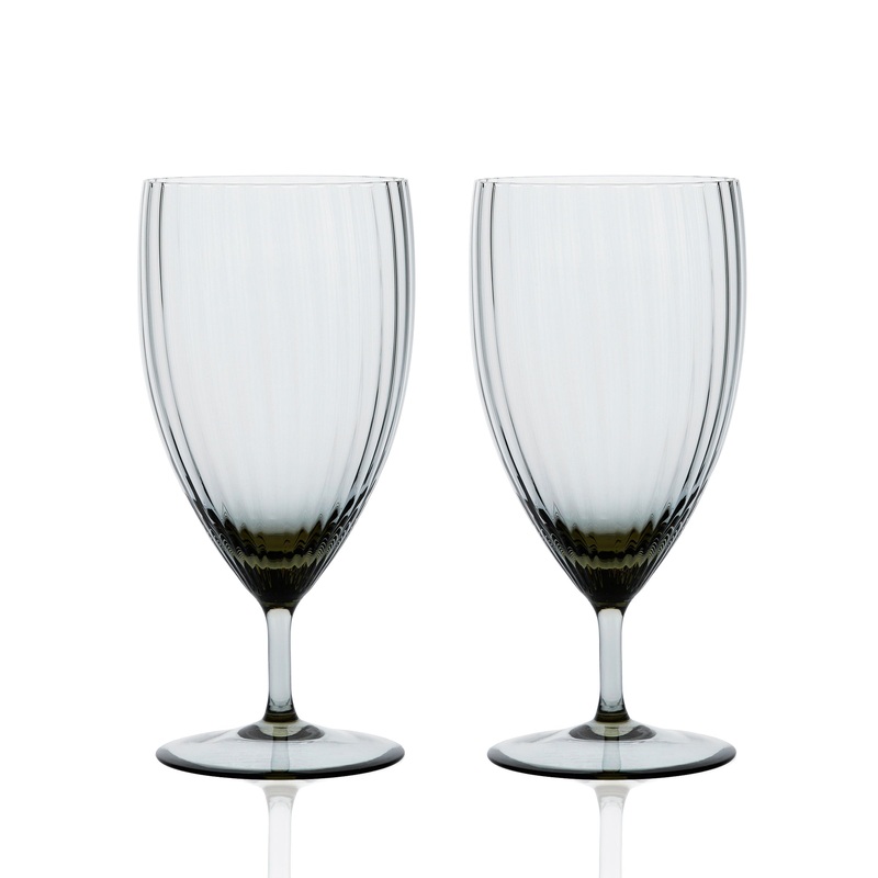 Quinn Smoke Everyday Glasses, Set of 2