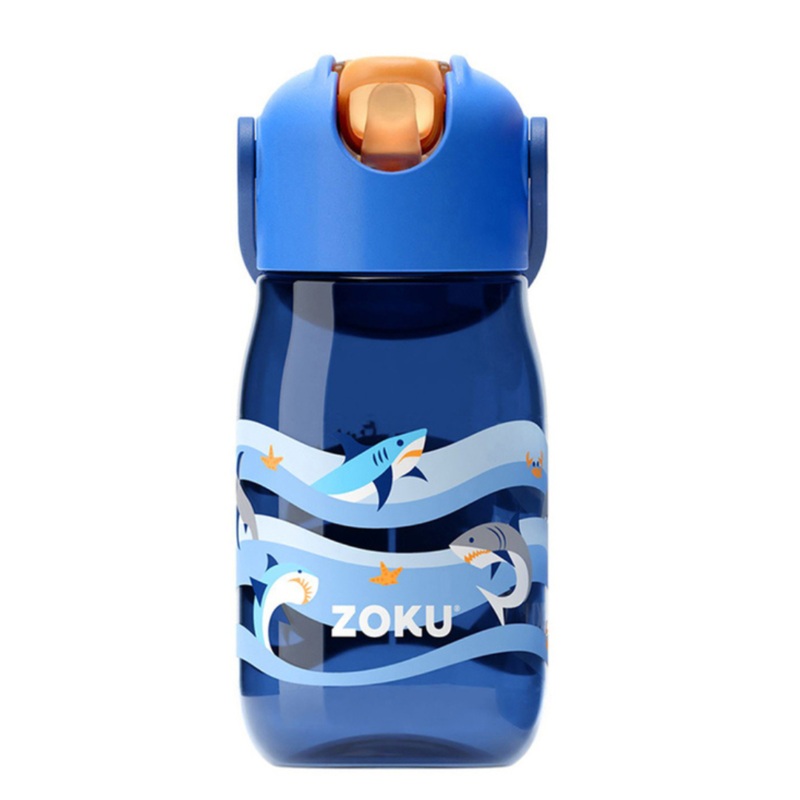 Zoku Kids Flip Gulp Bottle | Shark