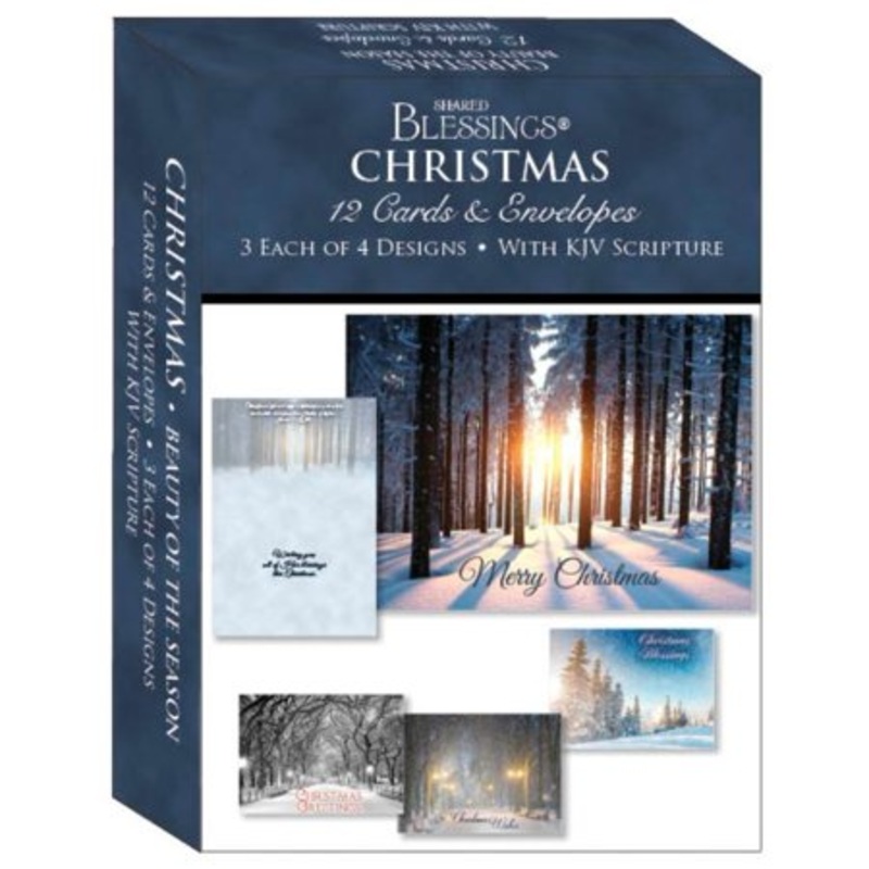 Beauty of the Season Christmas Boxed Cards SBCA22320