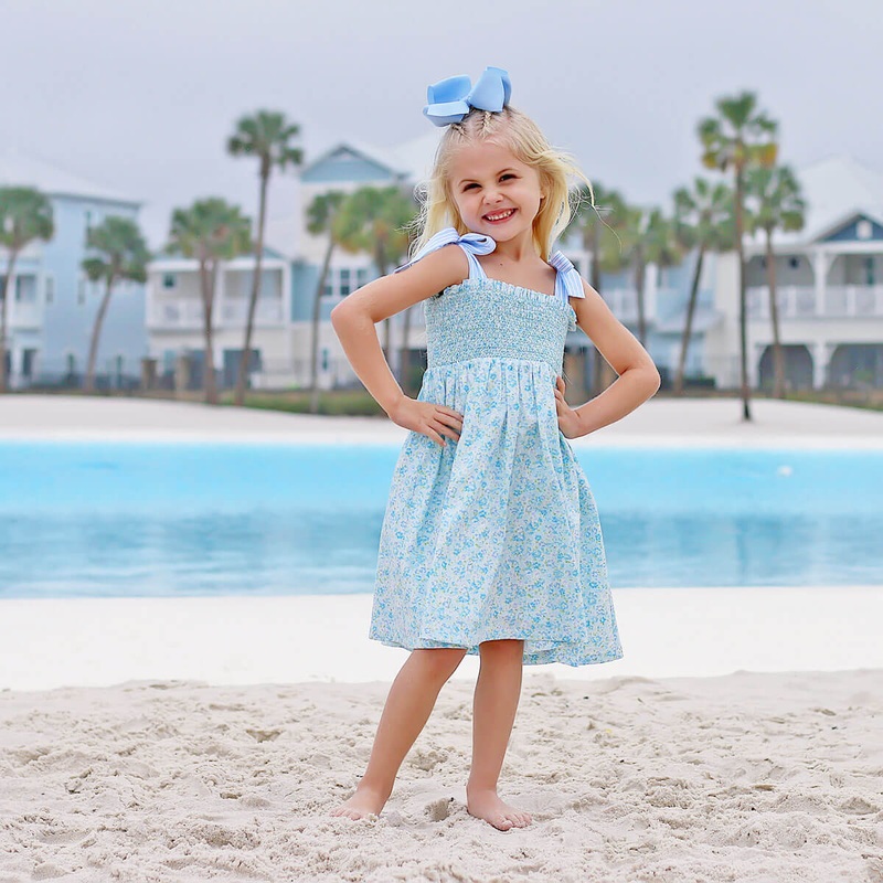 Buttercup Blooms Tie Strap Dress