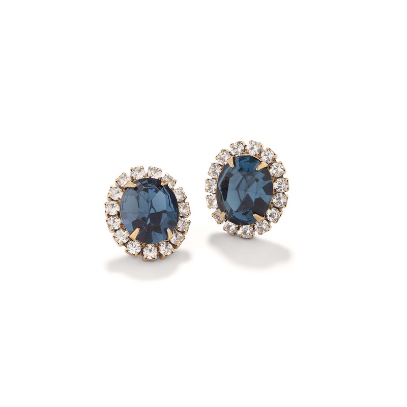 Diana Studs in Blue