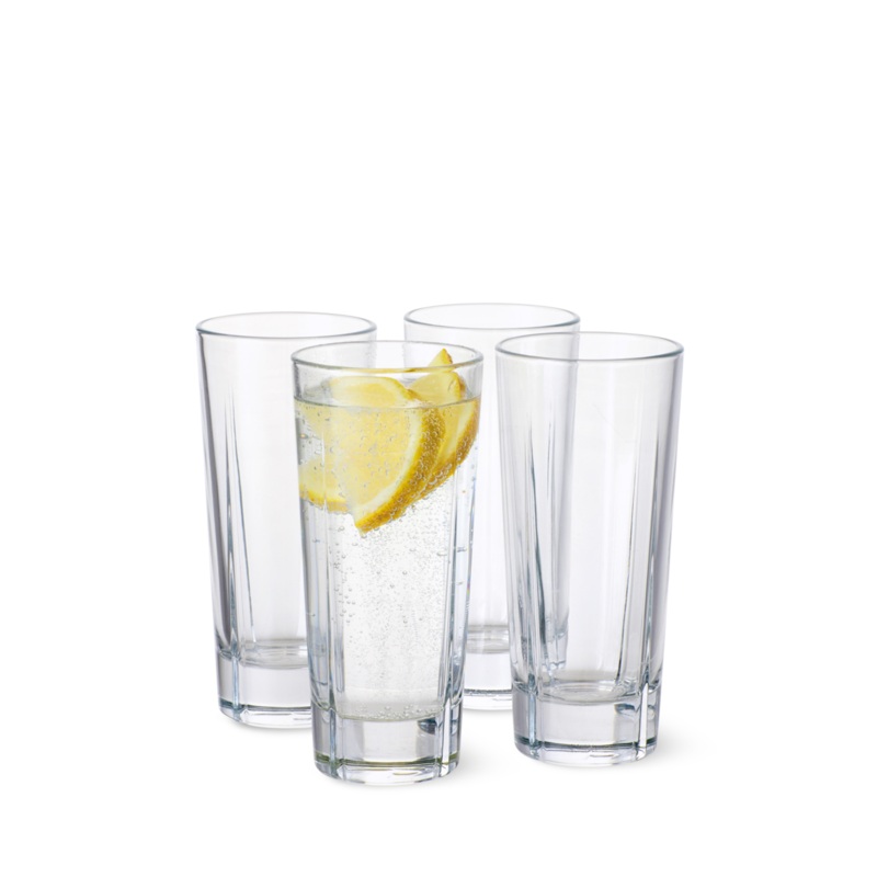 GC Long Drink Glass Design Erik Bagger, Set of 4