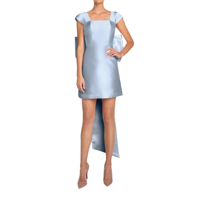 Ivy Silk and Wool Mini Dress