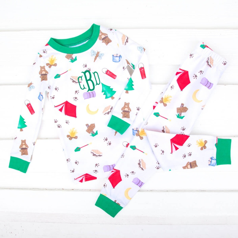 Lets Go Camping Pajamas