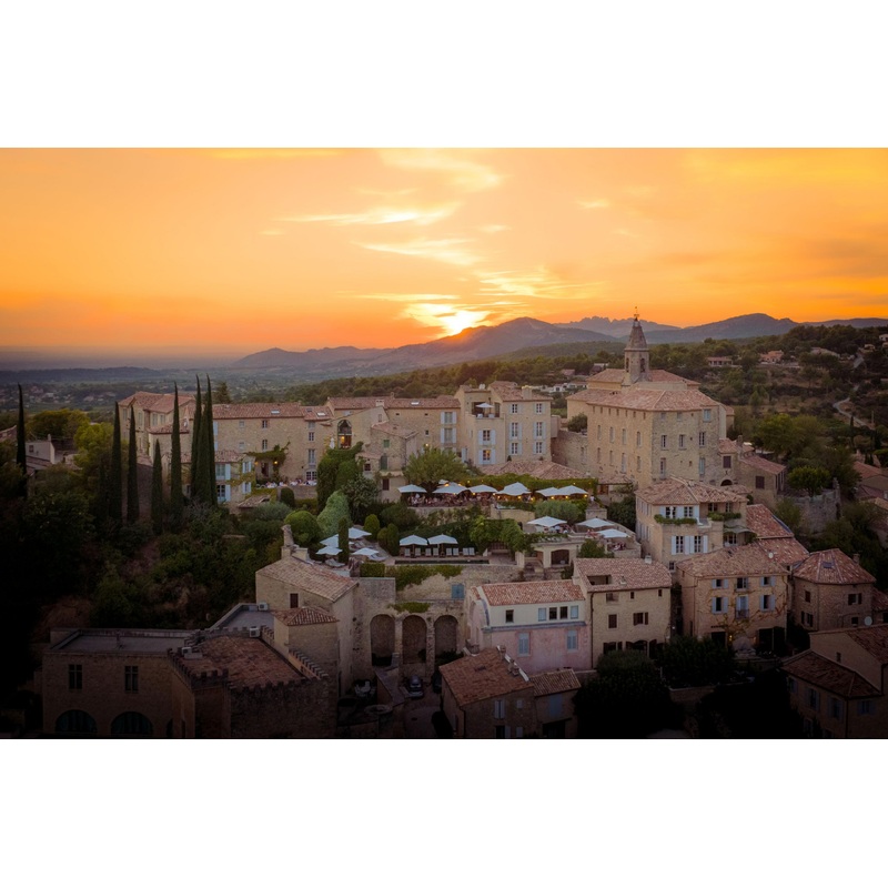 Dinner at La Madeleine at Hotel Crillon Le Brave in Provence, France