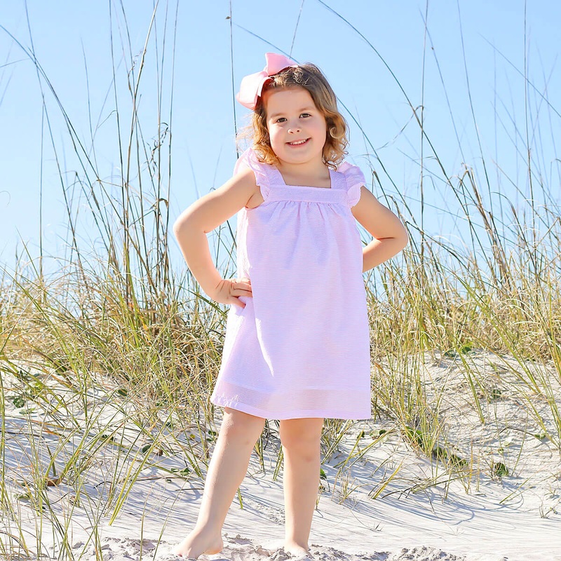 Pink Stripe Amy Dress