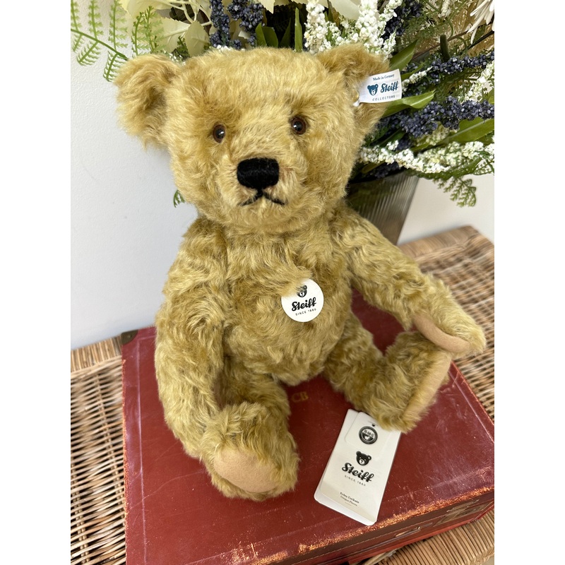 Steiff Classic 1920 Large 35cm Traditional Mohair Growler Collectable Teddy Bear